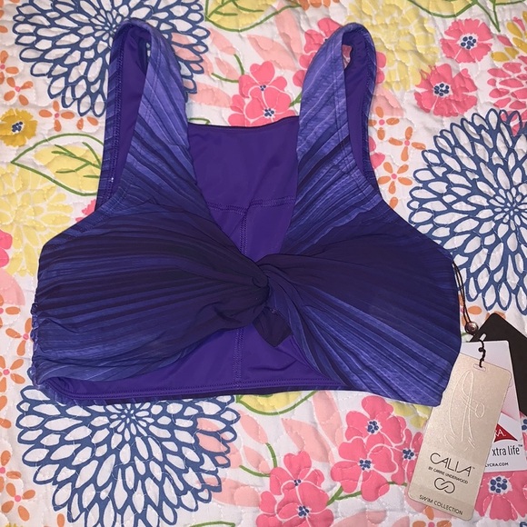 CALIA by Carrie Underwood Other - NWT CALIA Women's Reversible Knot Bikini Top